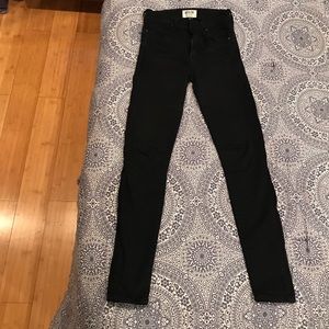 Agolde High Rise Skinny Jeans, sz 25, used